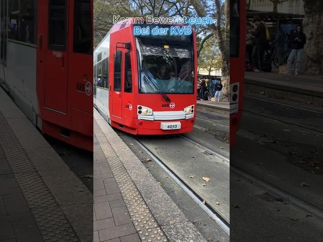 Komm bewerbt euch bei der KVB ️| Kölner Verkehrs Betriebe | #kvb #köln #tram