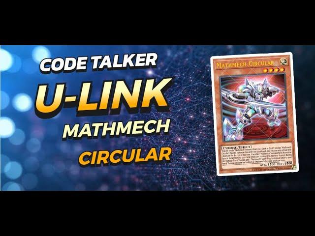 Code Talker Combo - Mathmech Circular + any Extender (U-Link, Iblee Lock, many interruptions)