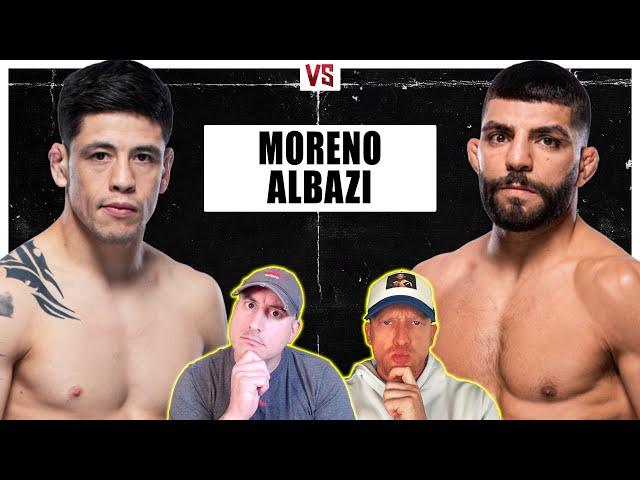 UFC Edmonton: Brandon Moreno vs. Amir AlbaziPrediction, Bets & DraftKings