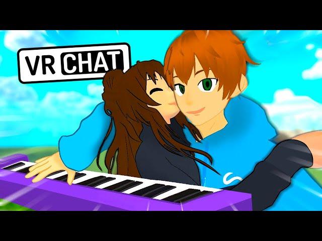 "Kiss Me I'll Play Piano" (VR Piano Trolling #22)