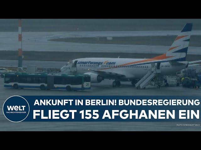 TWO DAYS AFTER THE ELECTION: Federal government flies in 155 Afghans - 3,000 waiting to be evacuated