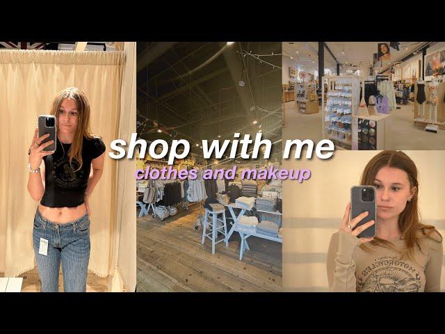 COME SHOP WITH ME VLOG | mall vlog, clothes and makeup shopping