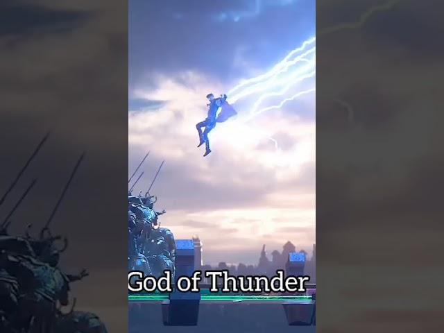 Asgardians power God of death/God of thunder/God of mischief