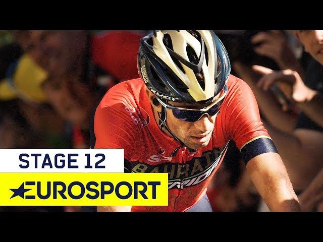 Geraint Thomas Claims First British Alpe d’Huez Victory | Tour de France 2018 | Stage 12 Highlights