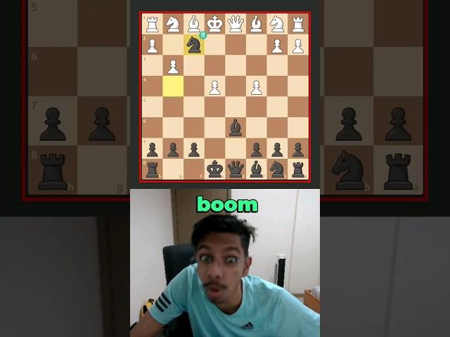 WIN in 6 Moves with Budapest Gambit #shorts #chess