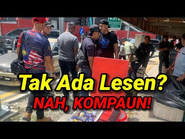 Apo! Penjaja Haram & Warga Asing Kena Gasak