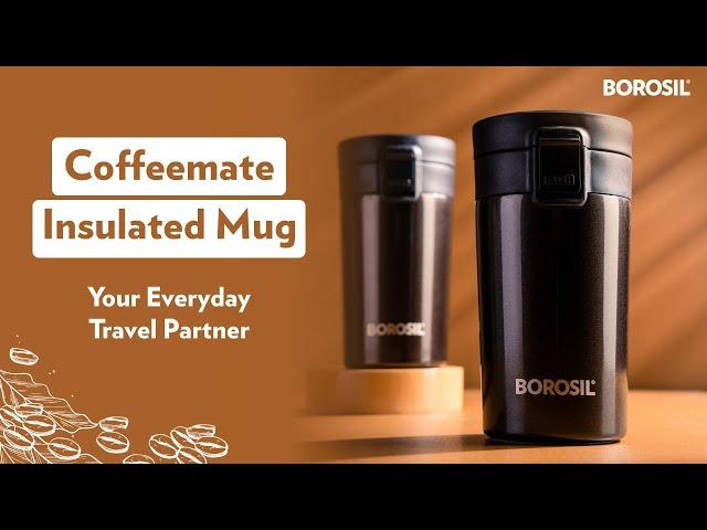 Everyday Coffee Mug | To - Go Coffee Mug for Coffee Lovers  | Borosil