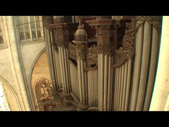 Kalevi Kiviniemi plays Widor's "Toccata" at St.Ouen, Rouen, France