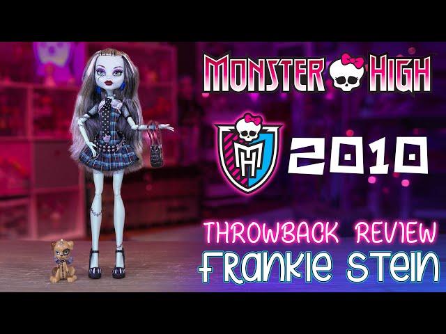 Original 2010 Monster High Frankie Stein Doll Unboxing & Review!