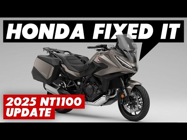 How Honda Have Fixed The NT1100 Tourer For 2025: 9 Things To Know!