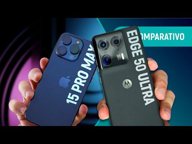 IPHONE 15 PRO MAX vs EDGE 50 ULTRA: TOP Motorola supera rival da Apple? | Comparativo