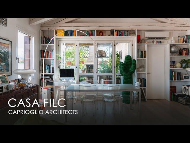 Der italienische Architekt richtet sein Wohnzimmer mit Designstücken ein – Caprioglio Architects