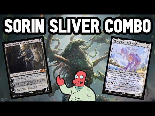  SORIN SLIVER COMBO  THE COOLEST DECK EVER!! 【 MTG Modern Gameplay 】