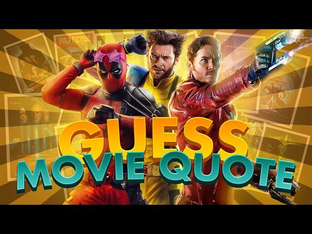 Guess the Movie by the quote #1 | MOVIE QUOTES QUIZ