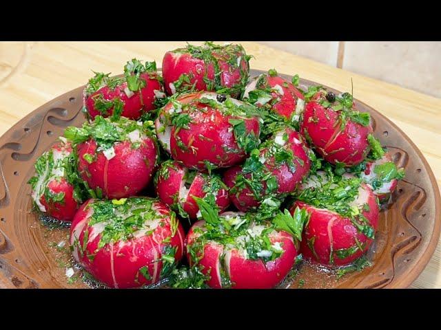 Это лучшая РЕДИСКА которую я ела! Маринованная редиска по-ГРУЗИНСКИ!