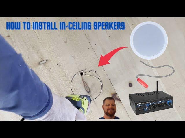 How to Professionally Install in Ceiling Speakers