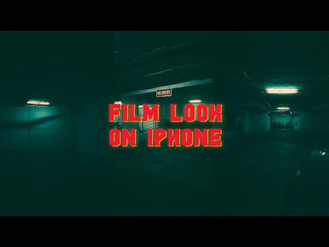 Film look on iPhone- Complete Breakdown || Lights, Camera , Sammy !