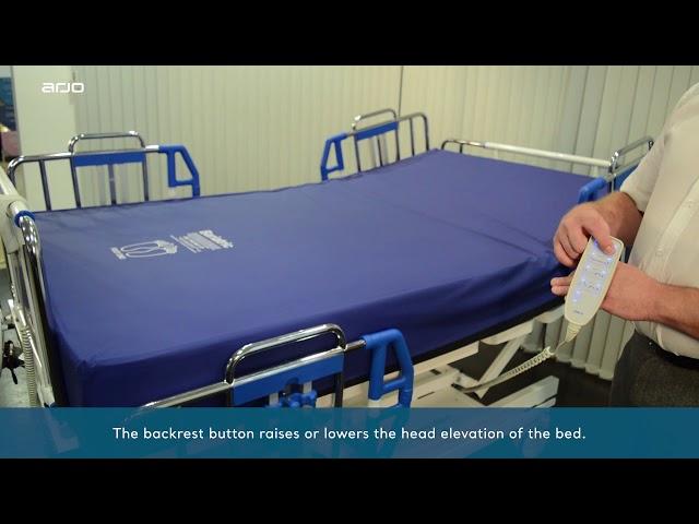 Baros bed with foam mattress | Medical beds | Arjo Global