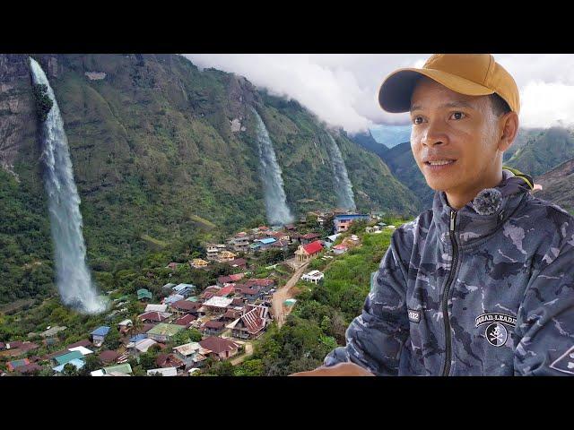 This Hidden Town is SURROUNDED by WATERFALLS