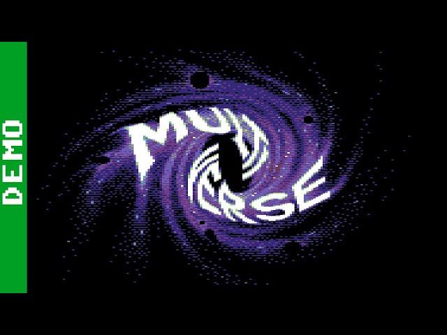 Multiverse by Nah-Kolor - 5th place demo at X'2023 (C64) [50 FPS]