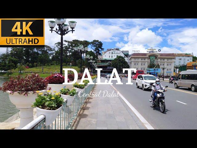 [ 4K ] A morning in DALAT | Central Dalat Walk | Dalat  Vietnam | May 2023