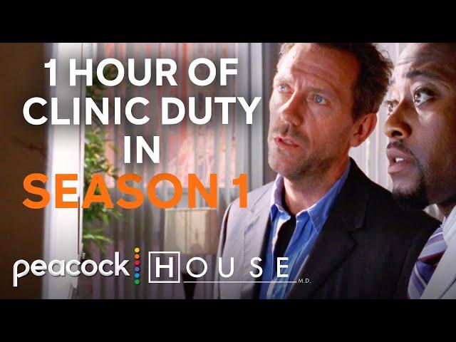 Most Iconic Clinic Duty Moments in Season 1 | House M.D.