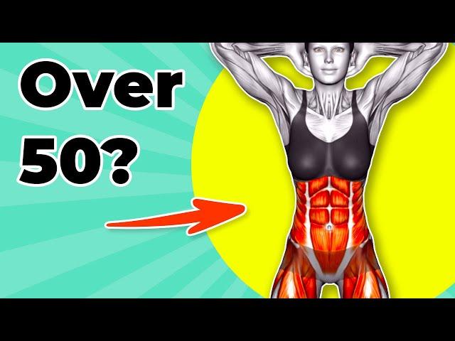  Over 50?  30-min FLABBY STOMACH Standing Workout