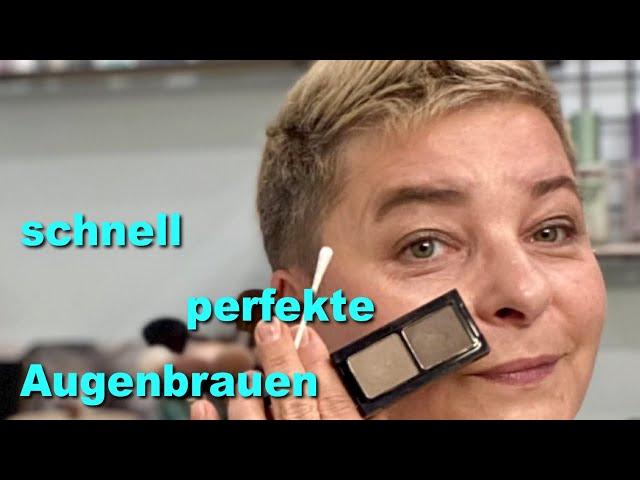 schnell perfekte Augenbrauen | der beste Hack EVER