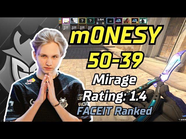 m0NESY (50-39) Mirage POV | FACEIT Ranked | Apr 16, 2024 #cs2 #demo