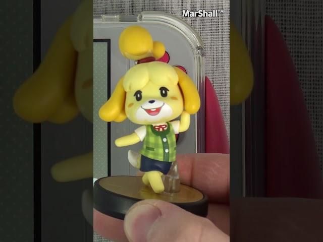 [Animal Forest] Isabelle Amiibo figures - Video of actually using it