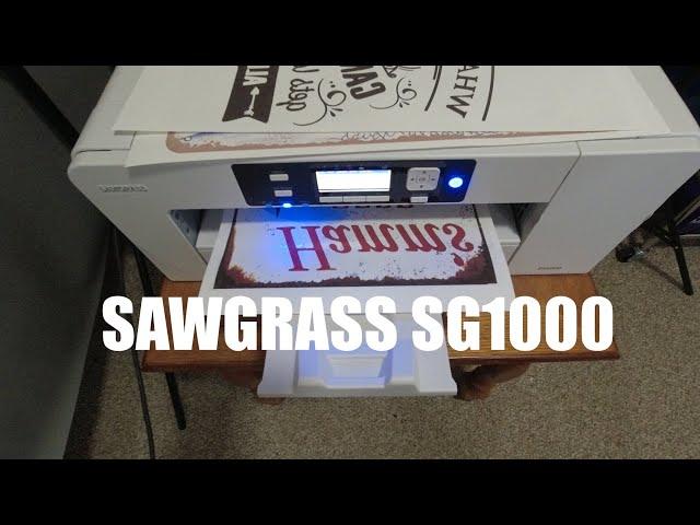 Sawgrass SG1000 Printer After 8 Months Use