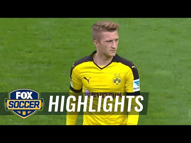 Borussia Dortmund vs. FC Augsburg | 2015–16 Bundesliga Highlights