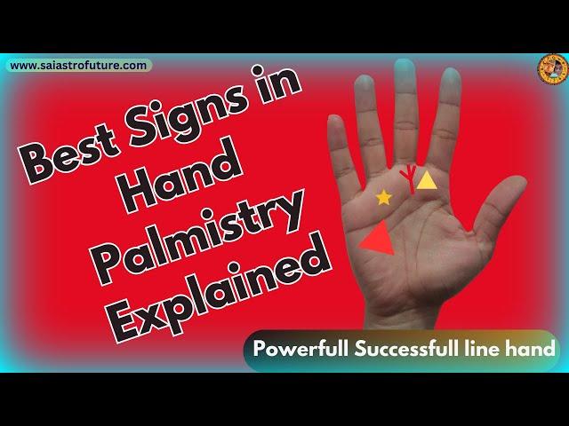 Best Sign in hand | Palmistry Explained | Astrologer Sai Suvajit