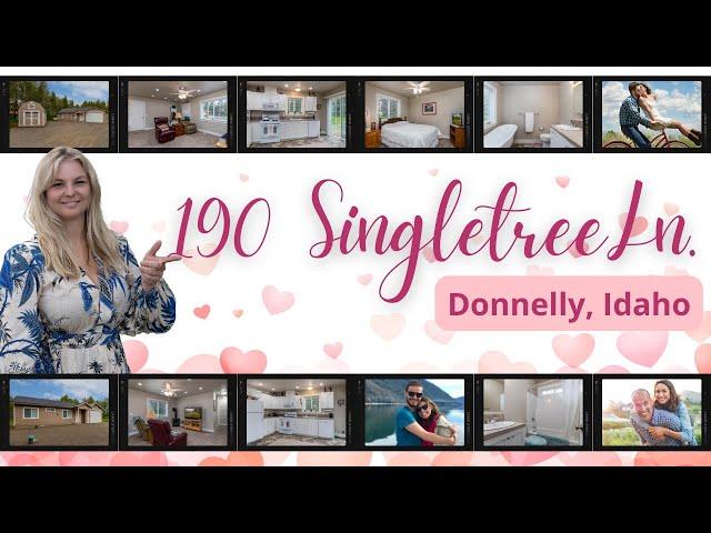 Property Tour: 190 Single Tree in Donnelly, Idaho near Tamarack Resort with Realtor Teia Golden