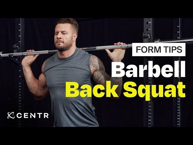 How to do a barbell back squat