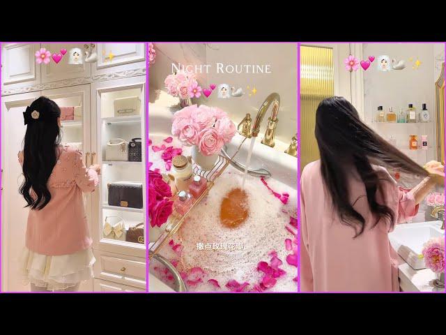 Night routine+Exquisite Girls' Night Whole Body Whitening Management Day