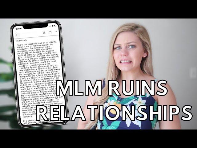 MLM HORROR STORIES #7 | Faking friendships as a recruitment tactic, tricked into parties #ANTIMLM