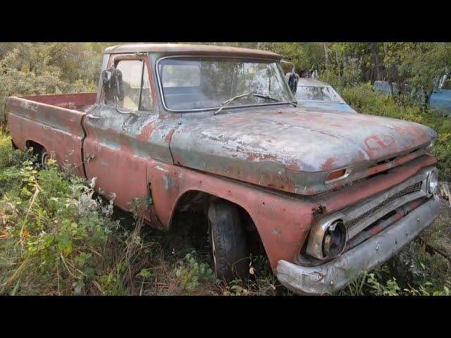 Restoration of Rusty Abandoned 1966 Chevy. Full Rebuild Start to Finish. Patina Shop Truck