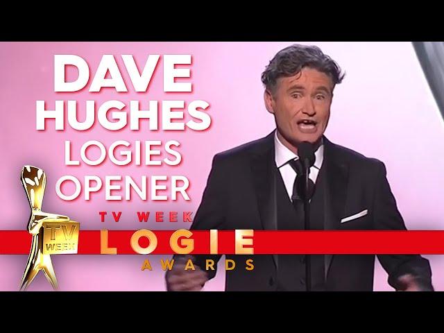 Dave Hughes opens the 2018 TV Week Logies | TV Week Logie Awards 2018