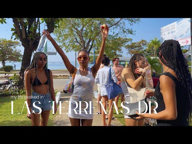 SPRING BREAK VLOG: my life peaked in las terrenas, dominican republic