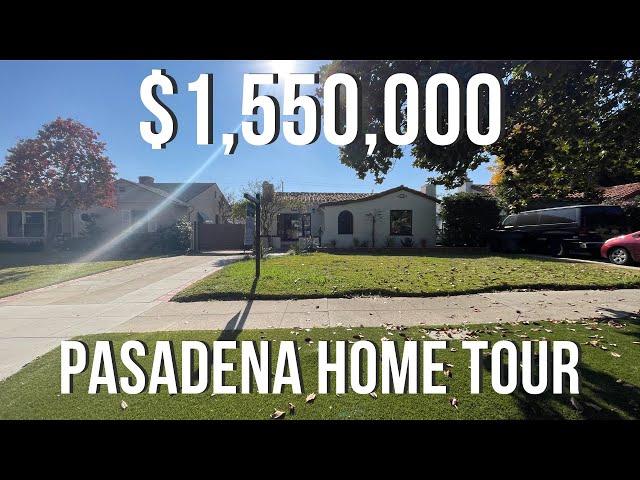 Pasadena Home For Sale | 3 bedrooms 2 bathrooms | Los Angeles Home Tour