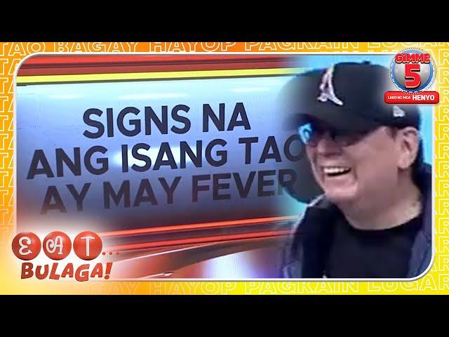 Ano nga ba ang signs na may fever ang tao? | GIMME 5 | Jan. 07, 2025