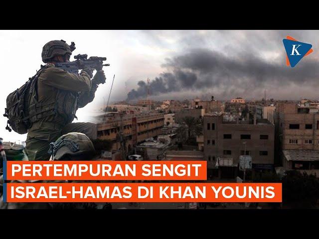 Perang Kota Hamas dan Israel Pecah di Khan Younis