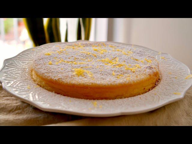 Lemon-Ricotta Cake Recipe. Gluten-free Cake Recipe. Eat it while it's warm! / Home Cafe Blog