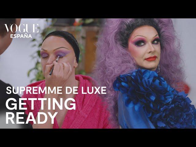 Supremme De Luxe: así se prepara la presentadora de Drag Race España | Getting Ready | VOGUE España