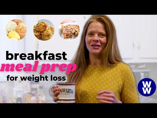 HEALTHY BREAKFAST MEAL PREP | WW PERSONAL POINTS | Thanksgiving breakfast ideas | Weight loss