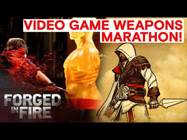 LEGENDARY VIDEO GAME WEAPONS | Forged in Fire