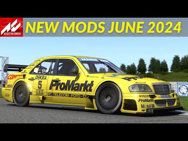 NEW FREE JUNE 2024 Mods - Assetto Corsa - Download Links