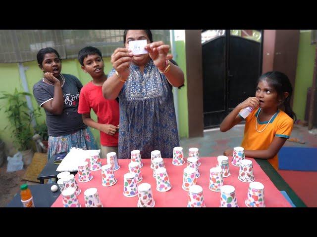 Cup க்குள்ளே எது வேணுனாலும் இருக்கும்| Mystri Cup Challenge .