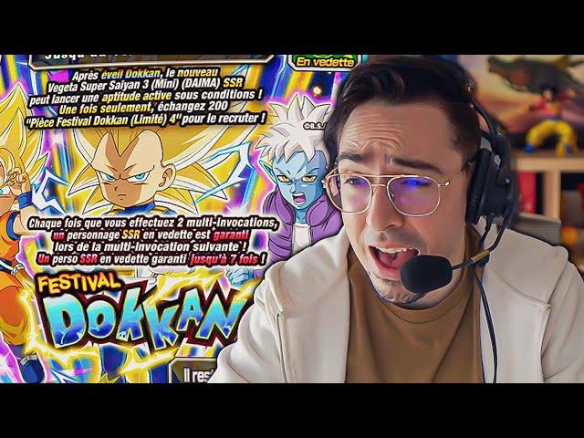 C'EST UN CARNAGE... INVOCATION VEGETA SSJ3 DAIMA - DOKKAN BATTLE